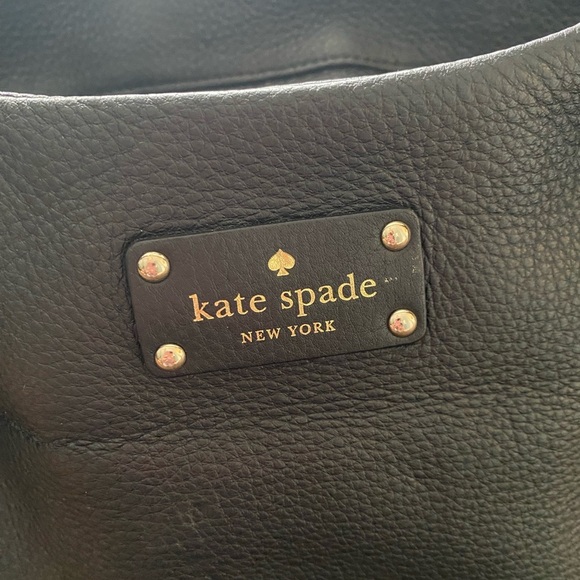 Kate Spade Stevie Berkshire Road Black Leather satchel - Picture 5 of 16